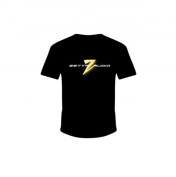 Camiseta Zetta Audio Preta Basica